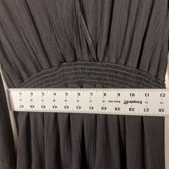 Altar'd State Black Tiered Mini Dress, "Lexley" Size Medium, Whimsey Goth, Party - Picture 10 of 16